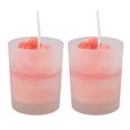 thumbnail image 4 of Juego de 2 velas de aromaterapia de soja, cera perfumada, regalo de cumpleaños para relajación, alivio del estrés, tipo B, fresa, 4 of 5