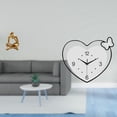 thumbnail image 2 of Reloj De Pared Con Estatua De Pensador De Corazón Abstracto, Decoración Para Mesa, Sala De Estar, Estantería De Oficina, Diseño Creativo, Movimiento Silencioso, Arte, 2 of 8
