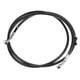 thumbnail image 1 of 66.93" Motocicleta Hidráulico Freno Línea Aceite Manguera Trenzado Cable Negro, 1 of 1