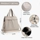 thumbnail image 3 of Nylon Hobo Bag 2.0 Crossbody Bag for Women Large Capacity Gym Bag Work Bag Nylon Tote Handbag Sports, 3 of 4