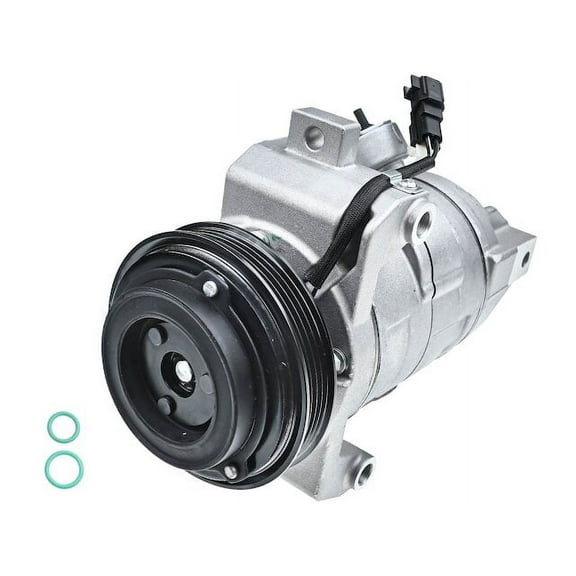 Front A/C Compressor 1 - Compatible with 2015 - 2017 Ford Mustang 3.7L V6 2016