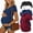 Black/Blue/Dark Red/White, variant on Womens Maternity Shirts 3 Packs V Neck Tops Tunic Pregnancy Clothes Side Ruched Short Sleeve Casual T Shirt S-XXL Black/Wihte/Army Green