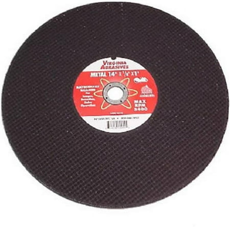 

Virginia Abrasives 424-15714 14 x 0.2 in. General Purpose Metal & Steel Bonded Cut Off Wheel- Pack of 10