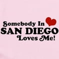 thumbnail image 2 of CafePress - Somebody In San Diego Loves Me Infant Bodysuit - Baby Light Bodysuit, Size Newborn - 24 Months, 2 of 4