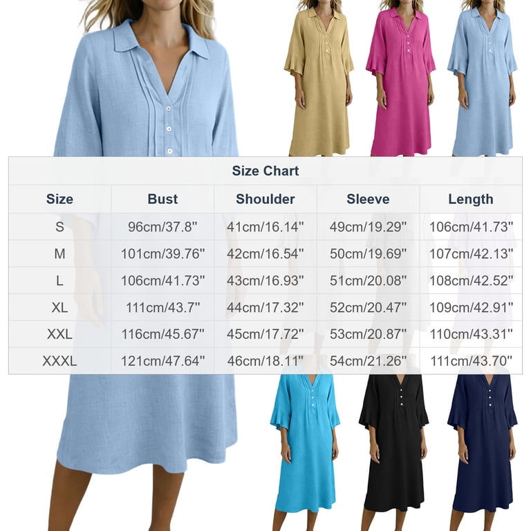 ladies cotton shirt dresses Women's 100% Organic T-Shirt Dress XL / Eggplant and a center back pleat for added ease and movement Women's Pretty in Pinstripes Blue
