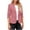 Pink, variant on BangWanChi Womens Blazers Dressy Casual Womens Casual Solid Suit Jacket Tops