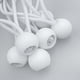 thumbnail image 3 of Eslingas expansoras con bola, juego de 6 abrazaderas para lonas, soporte de lona de goma Blanco 8 pulgadas, 3 of 9