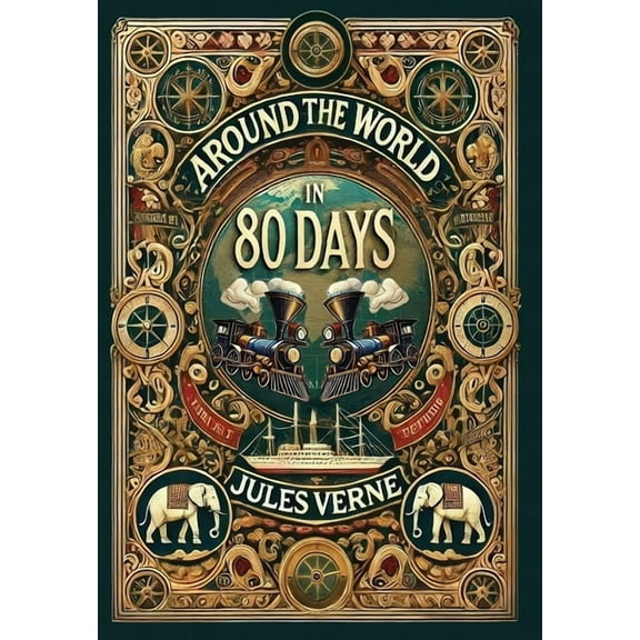 Around the World in 80 Days (Collector's Edition) (Laminated Hardback with Jacket), (Hardcover)