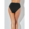thumbnail image 3 of Swimsuits for All Women's Plus Size Shirred Swim Brief, 3 of 4