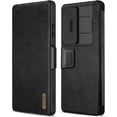 thumbnail image 1 of baomifa-for Samsung Galaxy S25 Ultra Wallet Case with Card Holder and Camera Cover, PU Leather Case with Magnetic Flip Cover, Card Slot, Slide Camera Protection, Black, 1 of 4