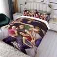 thumbnail image 3 of Colina del Árbol Conjunto de sábanas temático, trío de piezas, cómodo y amigable con la piel, diseño único, regalo de decoración para el hogar para familiares, amigos y fans,140cm *210cm, 3 of 6