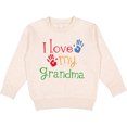 thumbnail image 2 of Inktastic I Love My Grandma Toddler Sweatshirt, 2 of 4