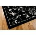 thumbnail image 2 of Nourison Hand-tufted Versailles Palace Floral Black/White Rug (3'6 x 5'6), 2 of 4