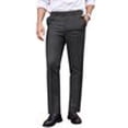thumbnail image 6 of COOFANDY Men's Classic Fit Dress Pants Flat Front Straight Formal Pants Wrinkle Free Expandable Waist Suit Pants, 6 of 6