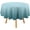 Aqua Ombre, variant on Round Table Cloth Aqua Ombre Tablecloths Washable Table Cover for Kitchen Dinning Party Tabletop Modern Decoration,60inch