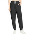 thumbnail image 2 of YUNAFFT Relaxed Corduroy Jogger Pants with Pockets for Women, 2 of 6