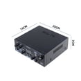 thumbnail image 2 of Sound Amplifier for Car Bluetooth Digital Amplifier Channel 2.0 HiFi Stereo Car Subwoofer Amplify ,Easy to Operate, 2 of 5
