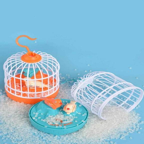CQCYD Toys under $5 Voice-Activated Induction Birds Birdcage Toy, Birds Toys Gifts for Baby Toddler Kids Children