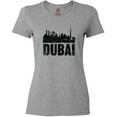 thumbnail image 3 of Inktastic Dubai City Skyline with Grunge Women's T-Shirt, 3 of 5