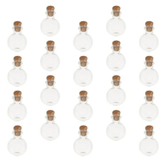 20 Pcs Juice Drifting Bottle DIY Decoration Bottles