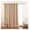 Beige, variant on Premium Flame Retardant Thermal Insulated Fire Retardant Blackout Curtain - Antique Bronze Grommet Top - Moss - 52" W x 84" L - (2 Panel)