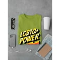 thumbnail image 3 of Lgbtq+ Power T-Shirt Men -Smartprints Designs, Male Medium, 3 of 4