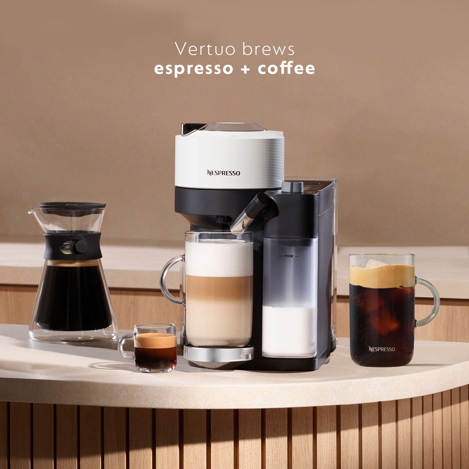 Nespresso by De'Longhi Nespresso Vertuo Lattissima by De'Longhi, White