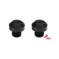 thumbnail image 5 of 2pcs Universal M10x1.25 Motorcycle Right Side Mirror Hole Plugs Rearview Mirrors Caps Screws Black, 5 of 6