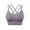Purple, variant on Scyoekwg Strappy Sports Bras for Women Criss Cross Back Quick Dry Shockproof Running Fitness Bra Workout Yoga Sports Bras Purple XXL