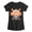 HEATHER BLACK, variant on Instant Message - Baseball Detroit - Youth Girls Fitted Short Sleeve T-Shirt