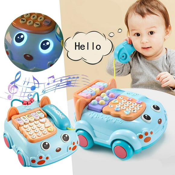 SIfdSeng Surprise Toys for Toddler Girls Baby Musical Light up Toys Girls Baby Telephonetoys 0 to 6 Months Baby Educational Keyboard Toys for 1 Year Old Boys Girls Baby Girl Toys 3 Years Old