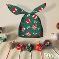 thumbnail image 4 of 50x Bolsas de dulces de Navidad Bolsas navideñas con pajaritas Bolsa de dulces de boda Bolsa de regalo de cumpleaños Bolsas de regalo Bolsa Macarena Envoltura de dulces, 4 of 8