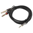 thumbnail image 1 of Audio Cable Durable Studio Monitor Cable for Phone 3.5mm to Dual 6.35mm, 1 of 5