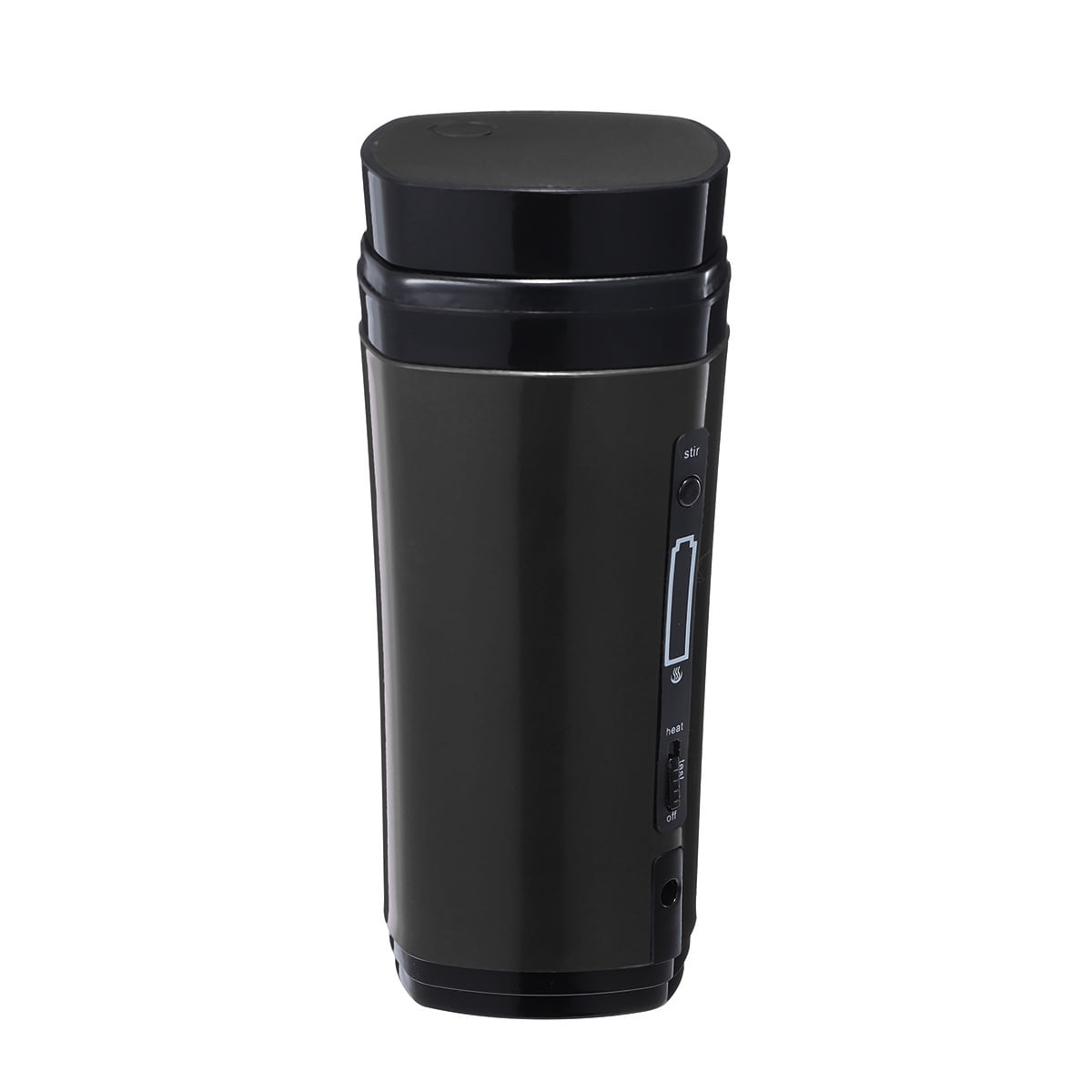 5oz Rechargeable USB Heating Self Stirring Auto Mixing Tea Coffee Cup Mug Warmer Lid