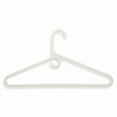 Mainstays Heavy Weight Clothing Hangers, 9 Pack, White, Durable