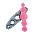 thumbnail image 3 of Elodie Button Maker Machine Covered Buttons Lightweight Practical DIY Button Craft Set Pink, 3 of 6