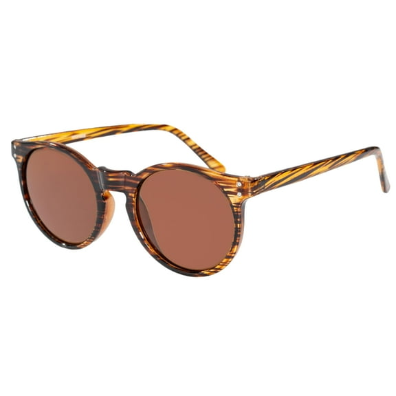 Sunglasses for Men Women Tortoiseshell Tan Brown Dark Lens Glasses
