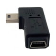 thumbnail image 5 of FVH Mini USB 2.0 5P Male to Female M to F Extension Adapter 90 Degree Left Angled, 5 of 7