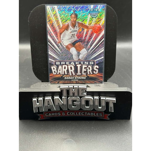 2026 Topps Bowman's Best Breaking Barriers Refractor BB-15 Sarah Strong UConn Huskies UConn Huskies NCAA Basketball Trading Card