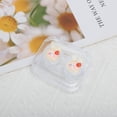 thumbnail image 5 of Unique Bargains 1 Set Contact Lens Case Integrated Rabbit Lens Storage Case White, 5 of 5