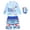 Blue3, variant on Boys Swim Set Two Piece Long Sleeve Rash Guard and Swim Trunks Upf 50 Sun Whale Print Including Swim Cap for Kids Blue1 5 Years-6 Years