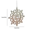 thumbnail image 3 of Tyidzon Christmas Snowflake Ornaments, Christmas Tree Decorations Snowflake New Year Christmas Gifts for Home Holiday Party Indoor Winter Wonderland Decor, 3 of 6