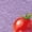 Purple, variant on Women's Watercolor Rainbow Vine Cherry Tomato Print Blue V-Neck Sleeveless T-Shirt Holiday Tank S-5XL Top