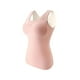 thumbnail image 1 of Qarigey Ropa interior térmica de invierno frío para mujer, Top transpirable de mantenimiento del calor, chaleco básico de poliéster adelgazante, Ropa interior Rosado XXL Qarigey AP013622-11, 1 of 6