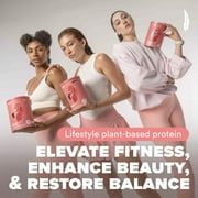 BIRDMAN Fitmingo Vegan Protein Powder with Inositol, 3 Blends, Vanilla, 45 Servings, 3.3lb