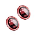 thumbnail image 1 of Stereoscopic scratch resistant rear lens protector tempered glass membrane cover-Red For iPhone14/14 Plus, 1 of 3