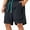 Black, variant on JTieacloth Cotton Drawstring Cargo Shorts Men's Summer Casual Loose Breathable Ice Feel Beach Shorts Athletic Swim Trunks Fashionable Trendy,Black