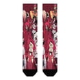thumbnail image 2 of Hazbin Hotel Compression Socks Support Knee High Socks For Running Hiking Athletic Nursing, 2 of 7