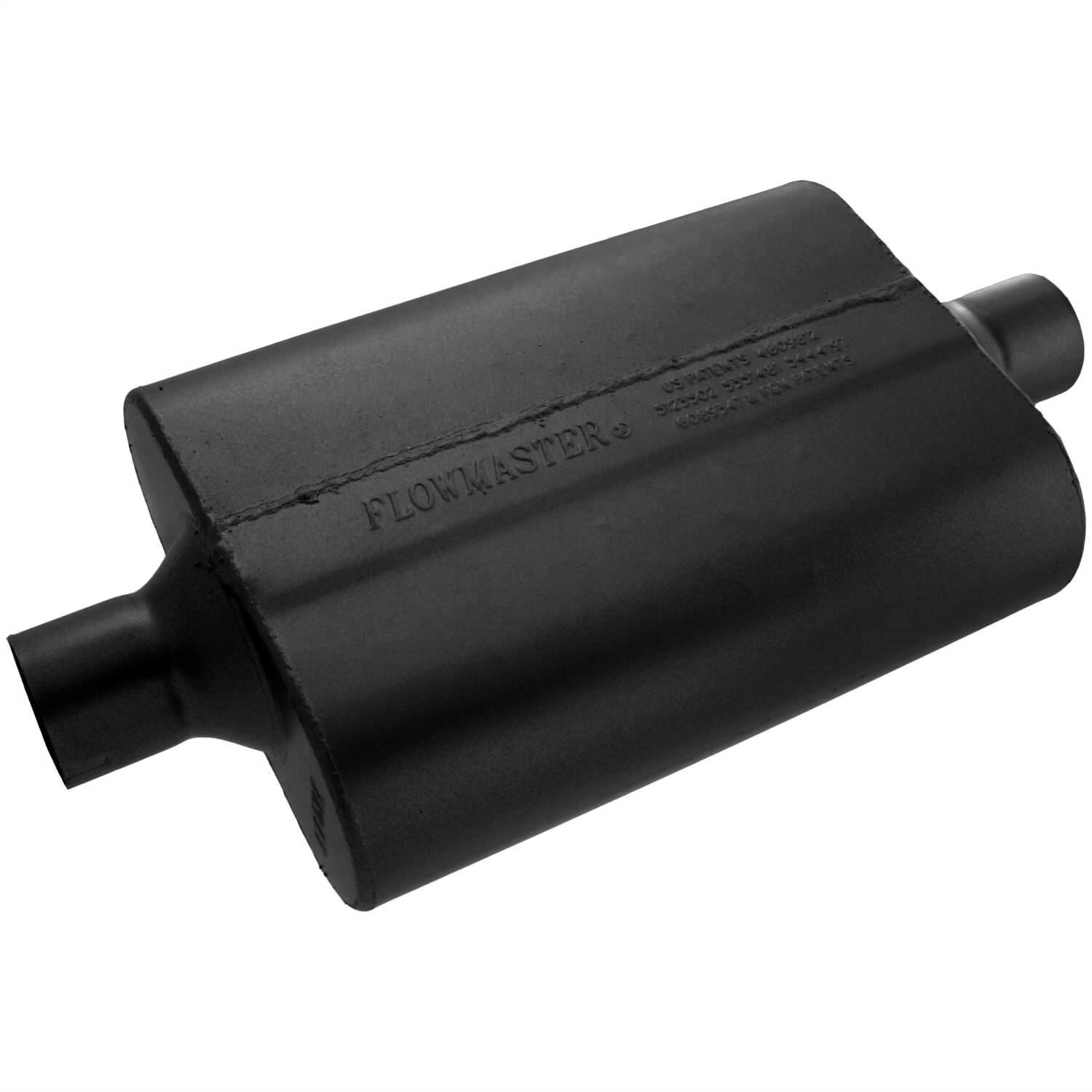 Mild Sound 2.50 Offset OUT 2.50 Center IN Flowmaster 52572 70 Series Muffler