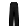 thumbnail image 2 of Inleife Sweatpant Pants for Women Womens Casual Sport Trousers High Waist Drawstring With Multi-Pockets Long Pants, 2 of 4